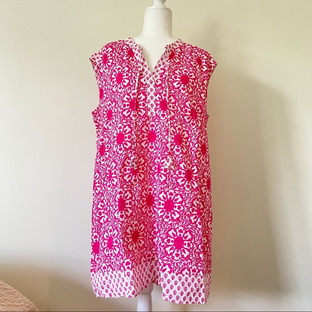 Vineyard Vines Pink Floral Dress